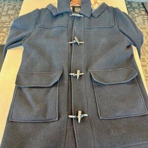 Jos A Bank  Men’s Large  Zip Toggle Wool Overcoat . Size large…